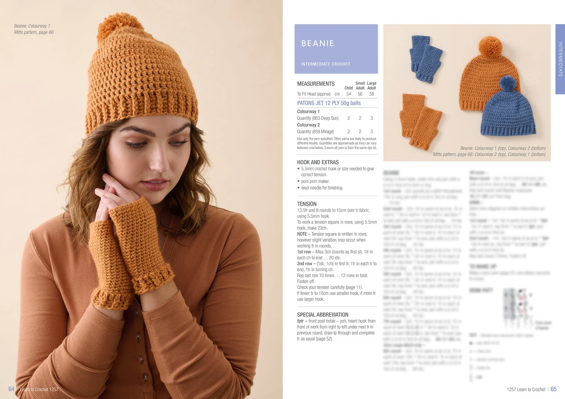 Patons Learn To Crochet 1257 - Image 33
