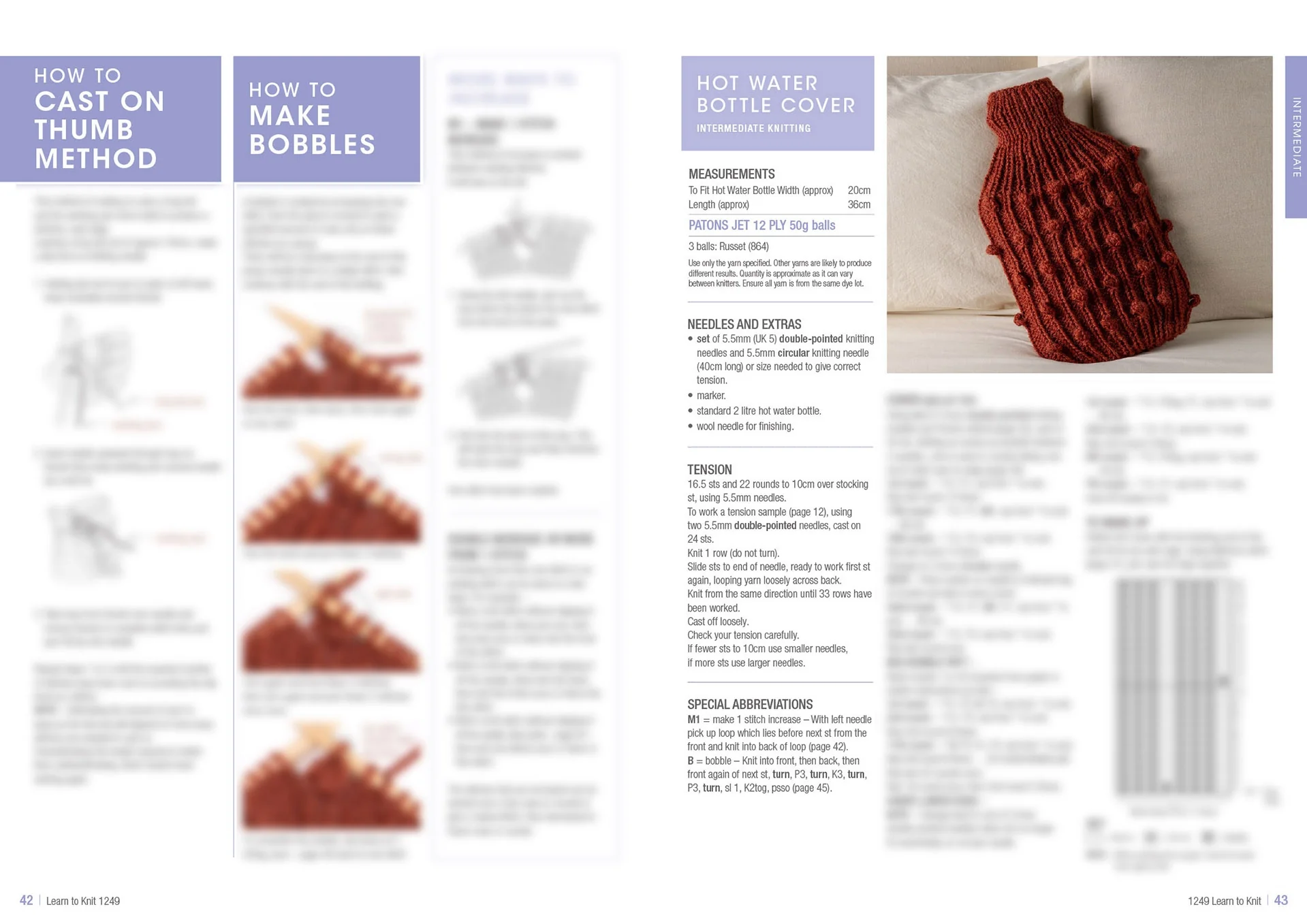 Patons Learn To Knit 1249 - Image 21