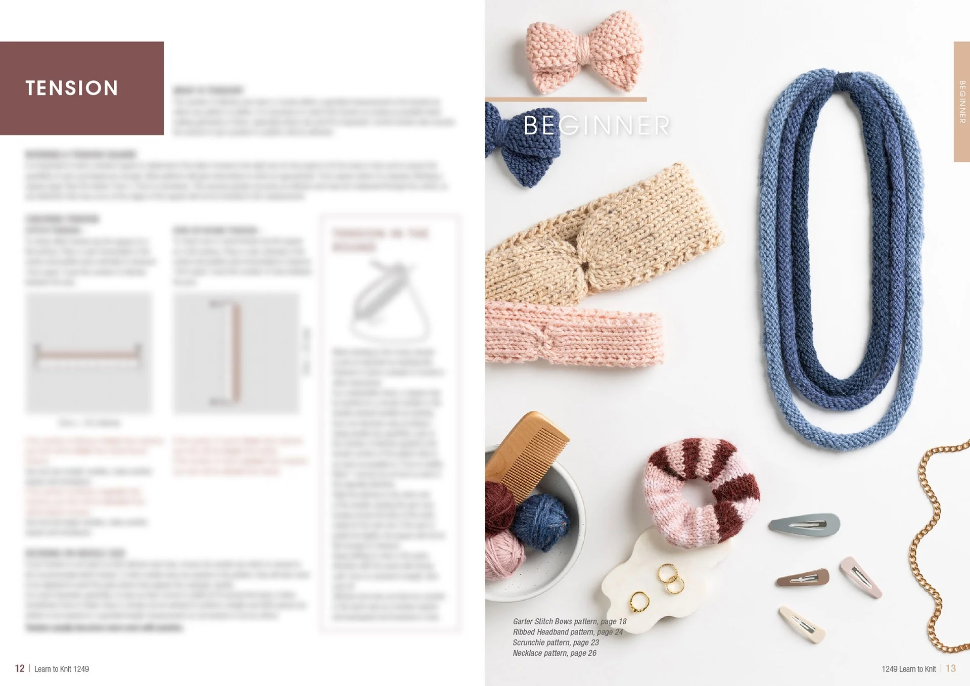 Patons Learn To Knit 1249 - Image 7